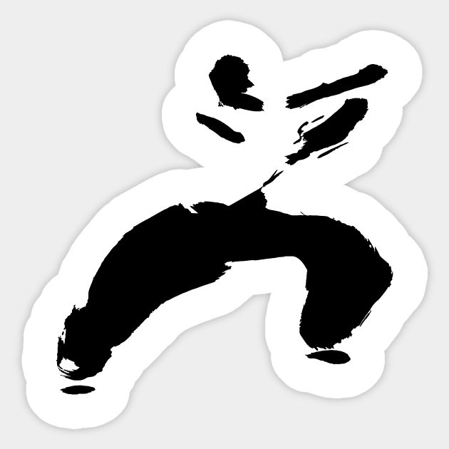 Kung fu INK Sticker by Nikokosmos